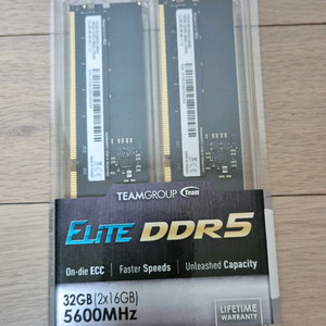 미개봉) 팀그룹 엘리트 DDR5 32GB ( 16GB x2) 5600MHz 램 새제품