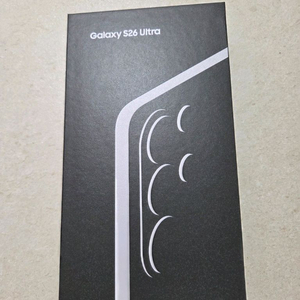 갤럭시 s26 울트라 512G 자급제 블랙 미개봉