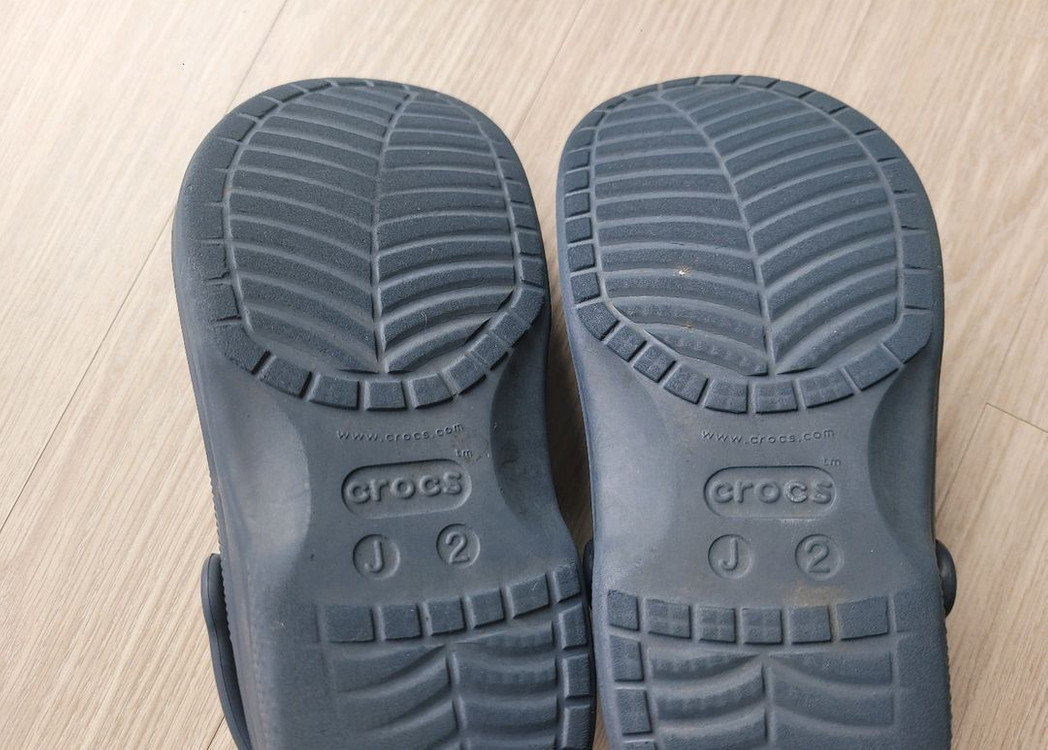(정품) CROCS 털 크록스 키즈--3