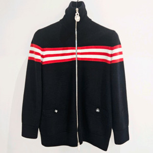 [중고명품셀렉트]샤넬 집업 가디건 긴팔 코튼+캐시미어 니트 P777518