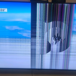 삼성 55인치 QLED TV (화면파손/부품용) 이미지