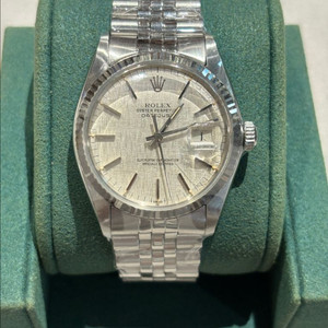 롤렉스 데이트저스트 36 스틸 실버 보카시 바 이미지