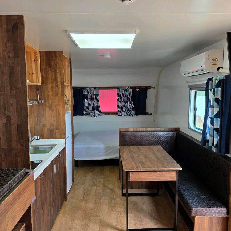 이동식주택/ 정박형캠핑카/체류형쉼터/농막,숙소용/카라반--2