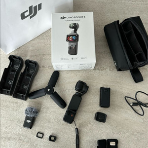 DJI 오즈모 포켓3 크리에이터 콤보 풀박스 + 정품 ND필터 + 정품 블랙미스트