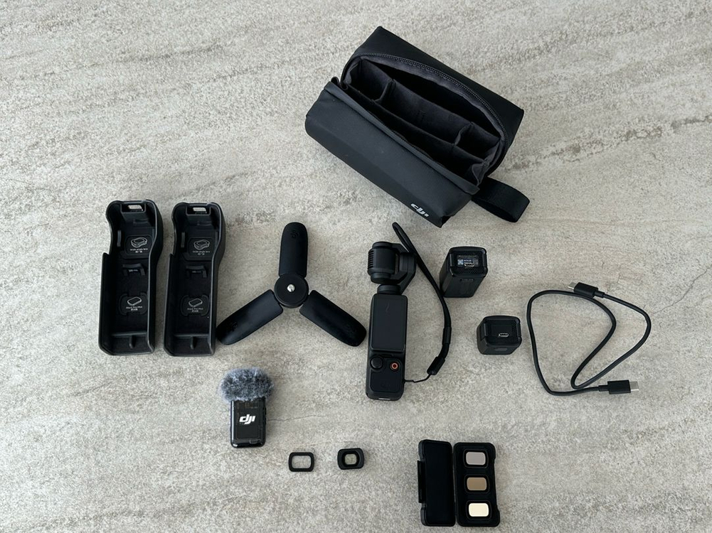 DJI 오즈모 포켓3 크리에이터 콤보 풀박스 + 정품 ND필터 + 정품 블랙미스트--9