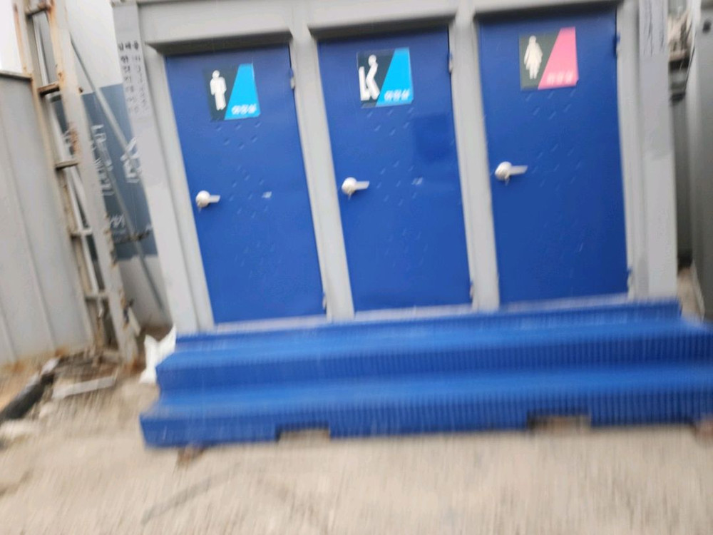 이동식 화장실 임대.판매 합니다 이미지