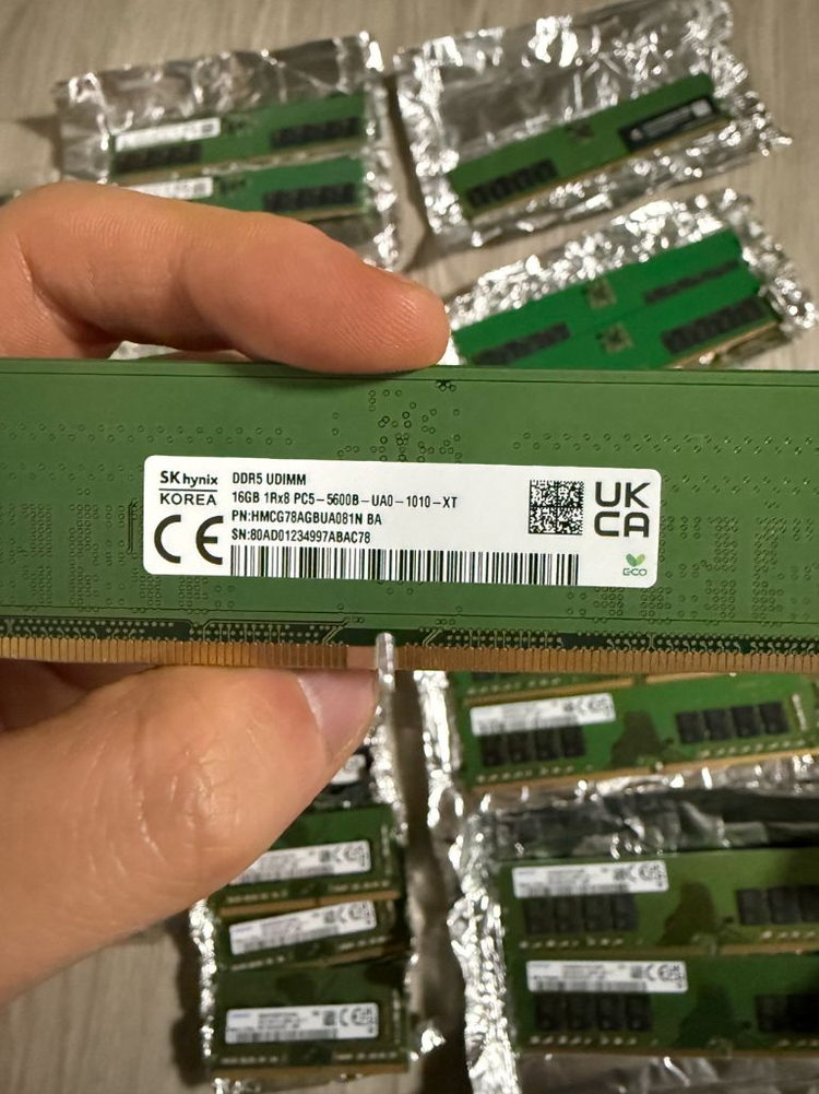 컴퓨터/노트북 메모리DDR5, DDR4[16/8GB]새상품 이미지