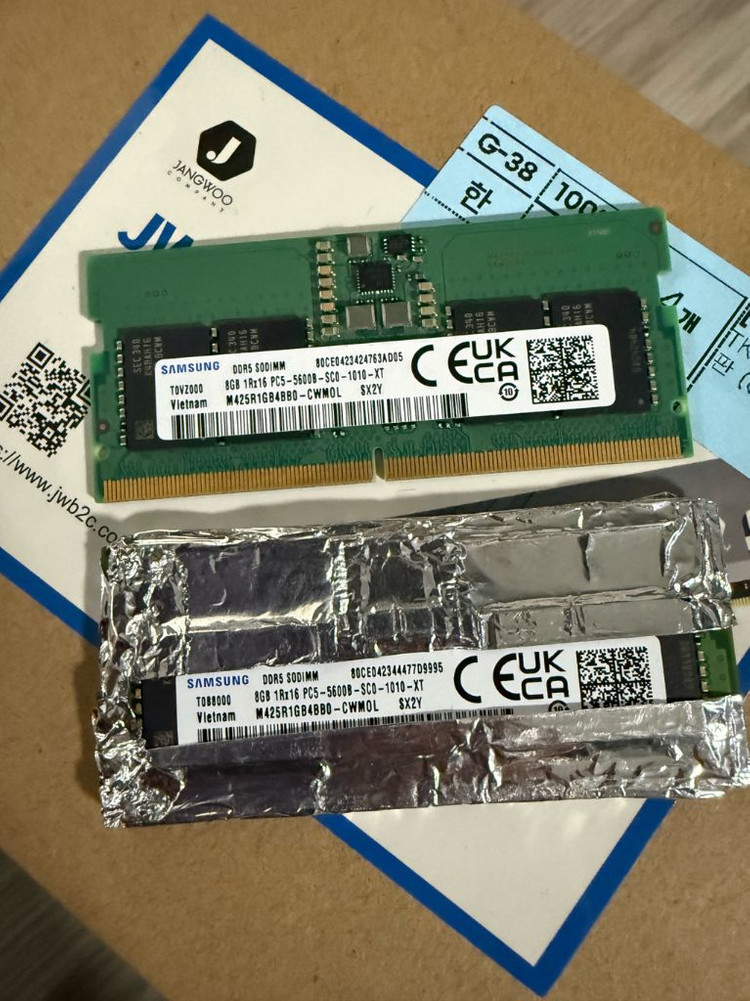 컴퓨터/노트북 메모리DDR5, DDR4[16/8GB]새상품 이미지