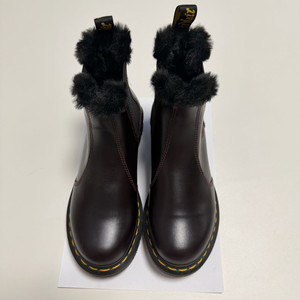 닥터마틴 2976 레오노어 버건디 첼시 부츠 uk4