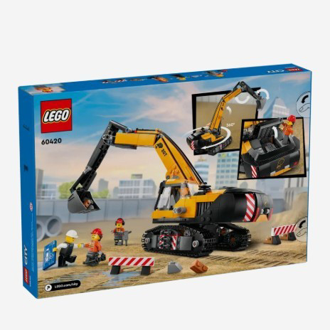 [단종]레고 시티 굴착기 굴삭기 포크레인 60420 MISB 2개 미스박 이미지