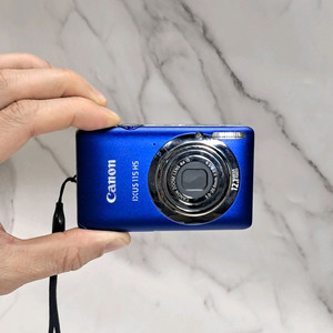 캐논 익서스 Canon IXUS 115 HS 블루 빈티지 디카 이미지