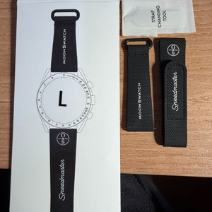 [새상품/정품] 오메가 문스워치용 블랙 러버 밴드 L사이즈 이미지