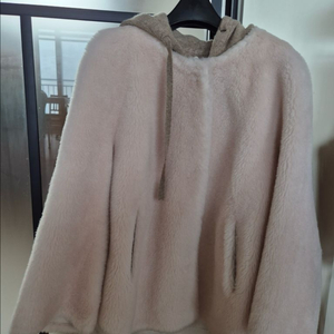 양모 100 후드 코트(55~66반)