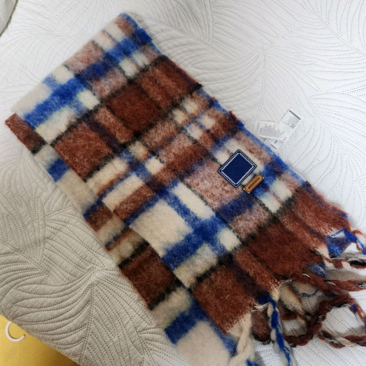 아더에러 머플러 Cland plaid muffler 목도리 니트 울 이미지