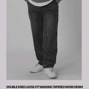 언더오프 더블니 테이퍼드 워크 팬츠 L(30~32)