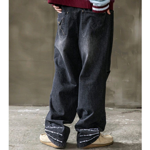 엑스톤즈 스켈레톤 데님 팬츠 M