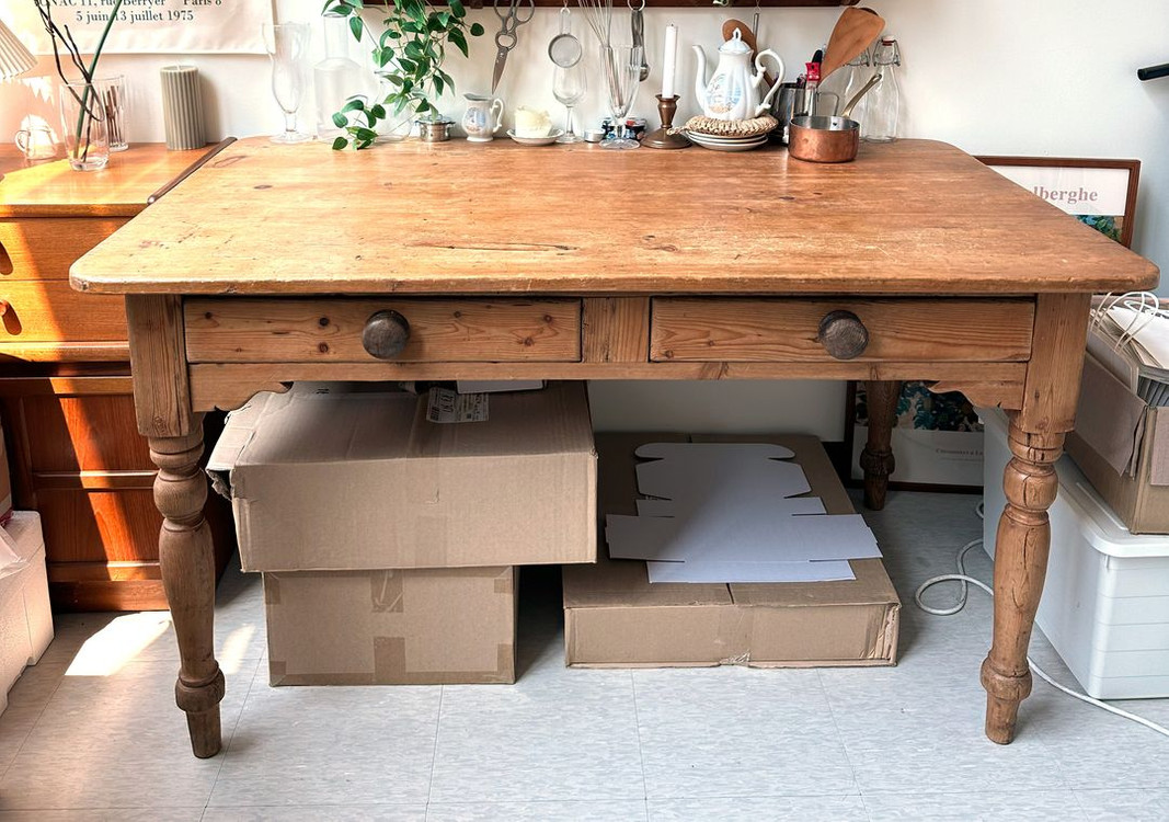 영국 빈티지 가구(테이블, 선반)+의자 판매합니다. 이미지