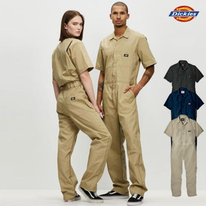 디키즈 점프수트 반팔 새상품 M(100) 일괄 작업복