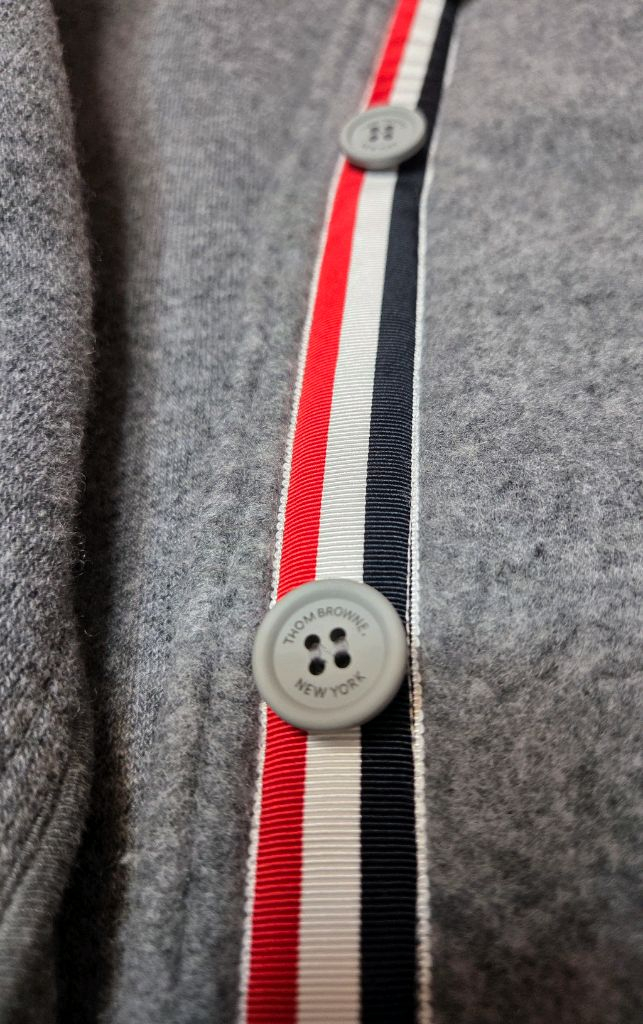 톰브라운 울 라운드카라 코트--7