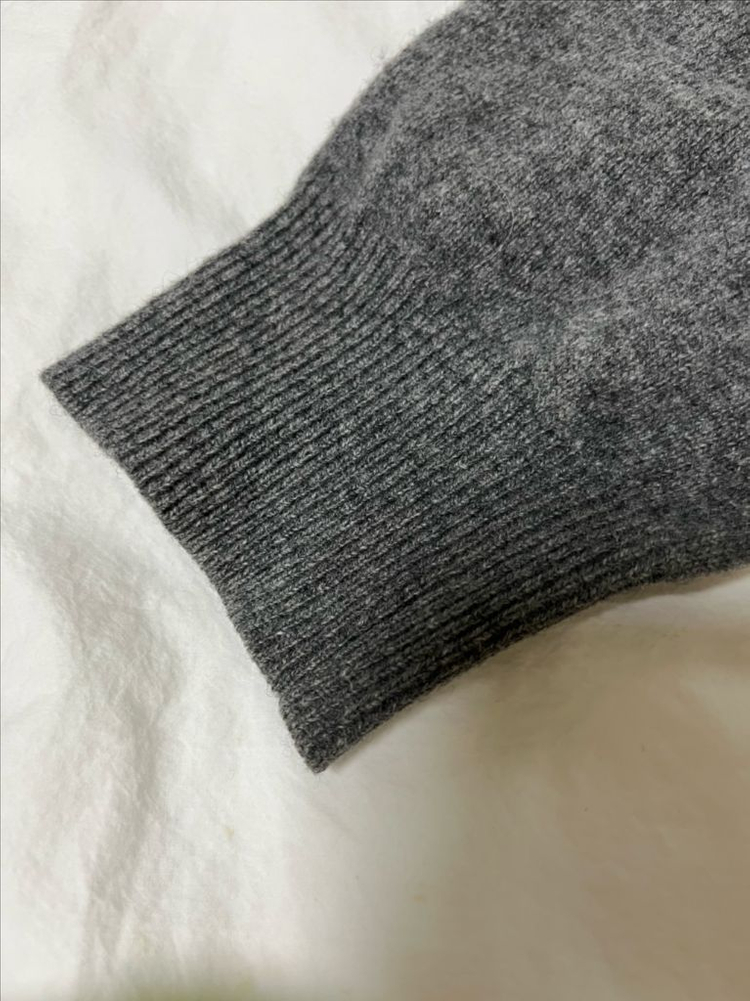 (남녀공용) 플레이 꼼데가르송 더블 하트 가디건 그레이--4