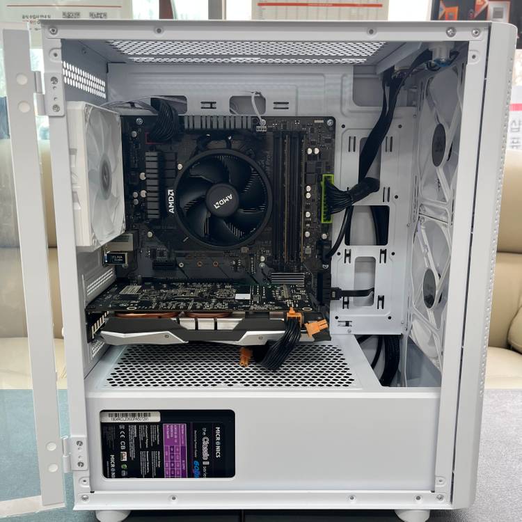 특가 조립PC 컴퓨터 본체 라이젠 3600 + GTX1060 3GB--1