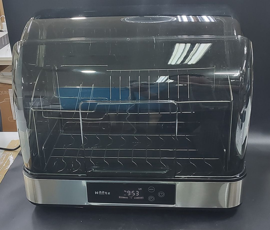 [식기건조기] 하츠 프리스탠딩 식기건조기 CDD-570H 블랙 / UV살균 열풍건조 4인용--1