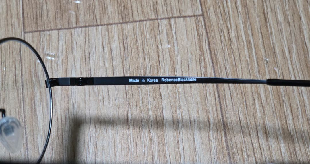로벤스 티타늄 안경테+클립온 선글라스--2