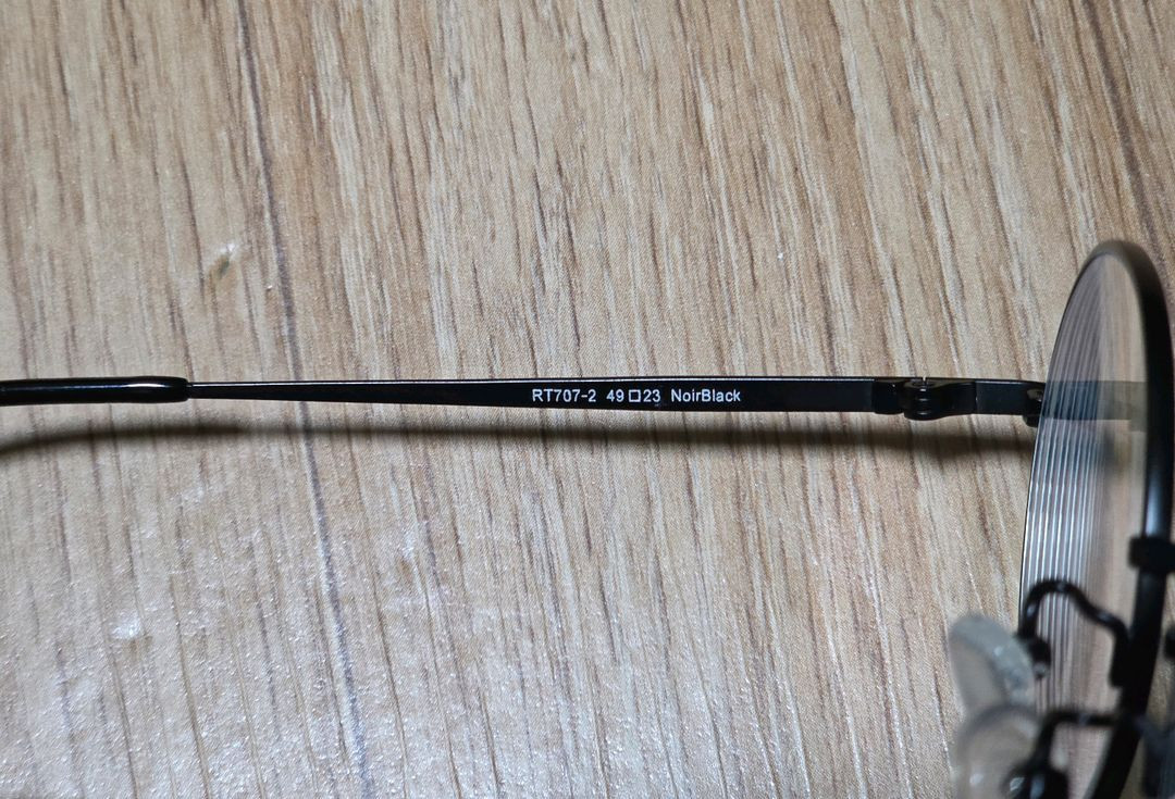 로벤스 티타늄 안경테+클립온 선글라스--3