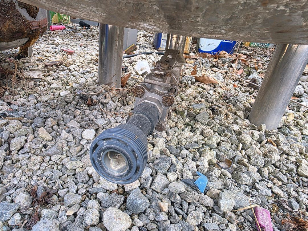 스텐탱크 저장탱크 기름탱크 물탱크 스뎅탱크 800리터 생수탱크 식수탱크 이미지