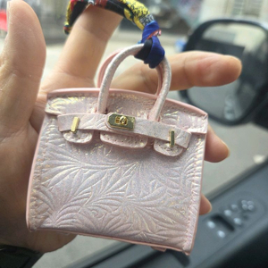 명품 스타일 미니 가방(에르메스 버킨) 키링 이미지