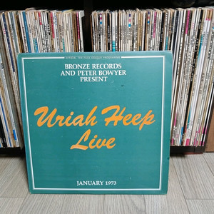 유라이어 힙 1973년 라이브 2LP