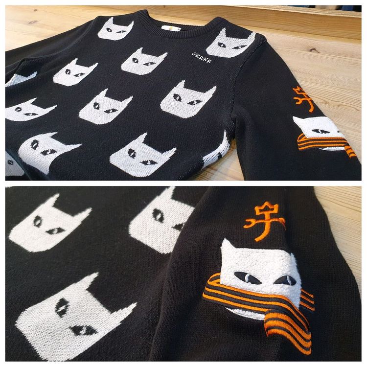 55.까스텔바작 캣 니트--2