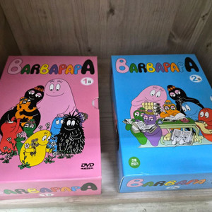 바바파파 영어 DVD+CD 1집 2집 세트 (아이 영어교육용)박스채(최상)
