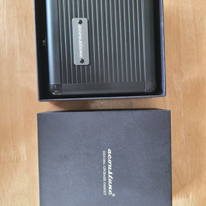 어쿠스튠 황동챔버 이어폰과 어쿠스튠 정품 4.5 케이블