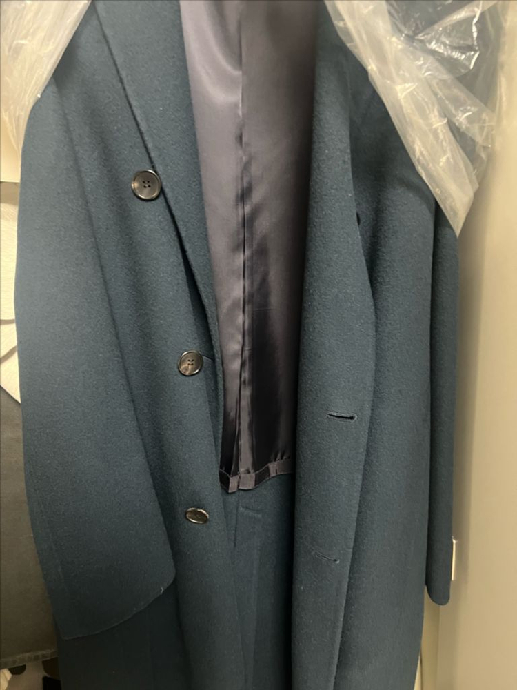 타임옴므 핸드메이드 더블코트 105 사이즈 판매 이미지