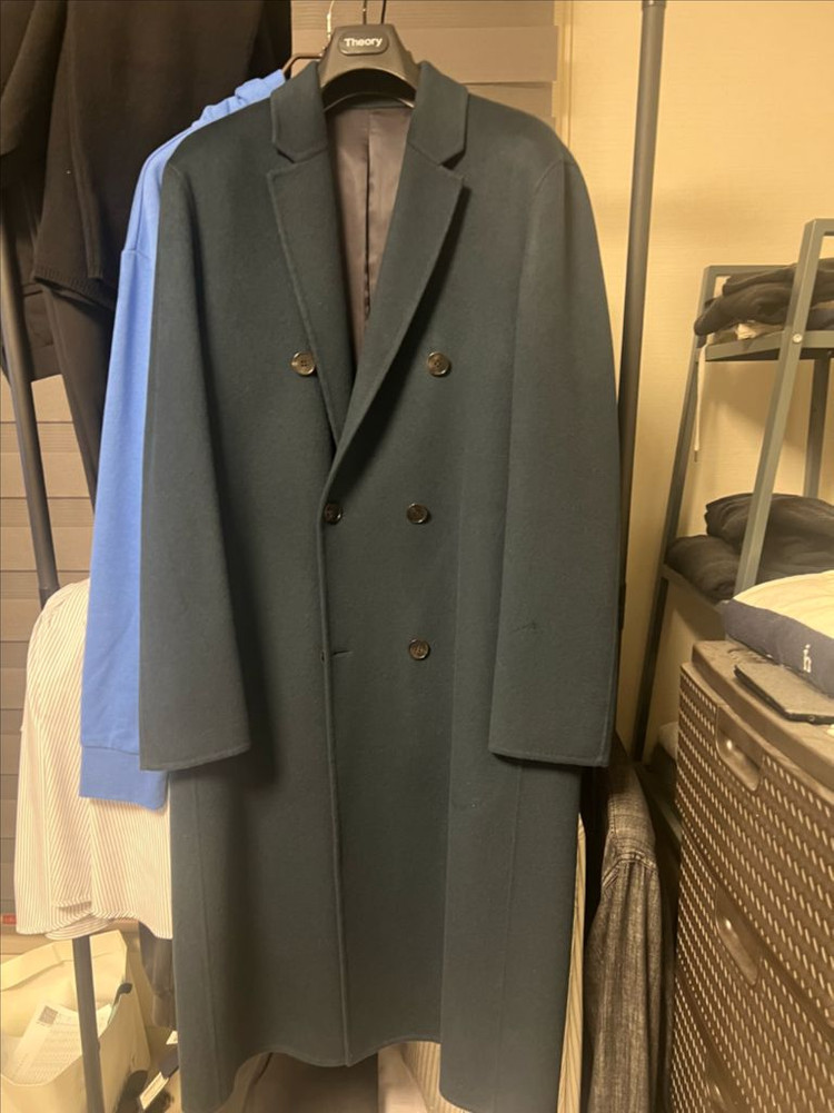 타임옴므 핸드메이드 더블코트 105 사이즈 판매 이미지