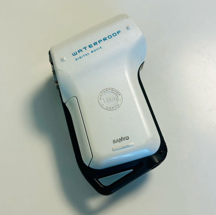 산요작티 Sanyo Xacti CA65 화이트 캠코더 이미지