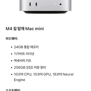 m4 mac mini 24gb 256ssd