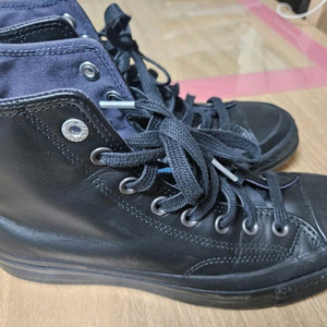 컨버스 척70 지퍼힐 블랙 하이탑