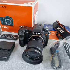 소니 A700 + 18-70mm 렌즈 A급 이미지
