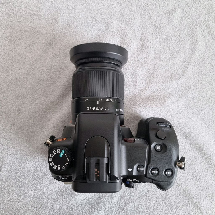 소니 A700 + 18-70mm 렌즈 A급 이미지