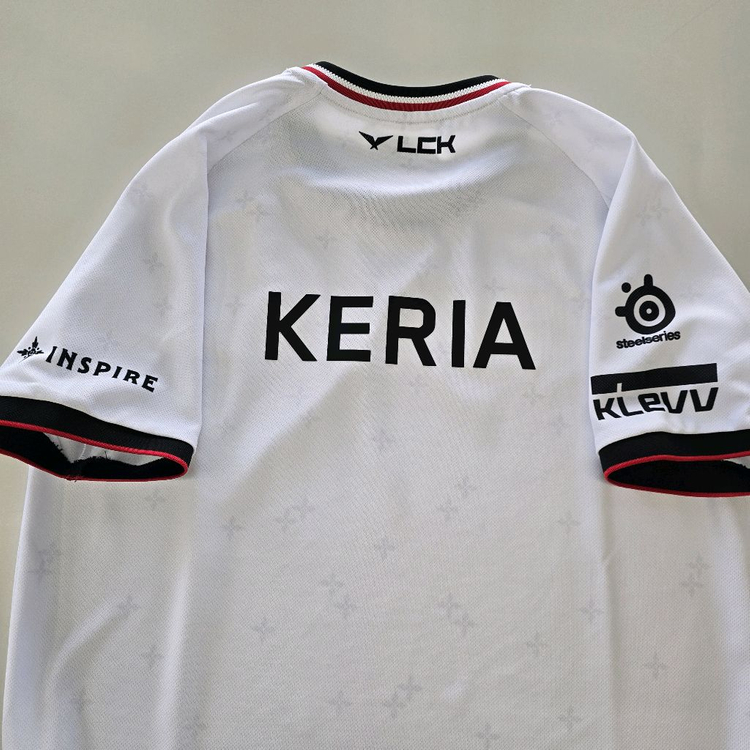 T1 25 유니폼 져지 2벌 케리아 마킹 이미지