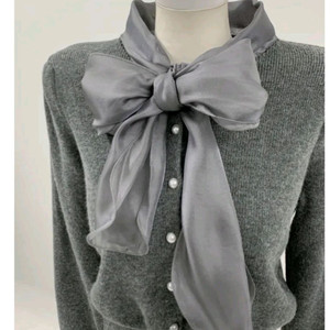 실크리본 가디건