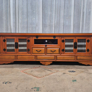 전통고가구 창살 서랍 장문갑 이미지