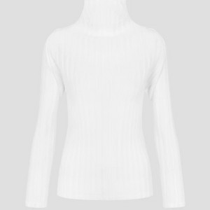 플리츠플리즈 립플리츠 터틀넥 화이트 3