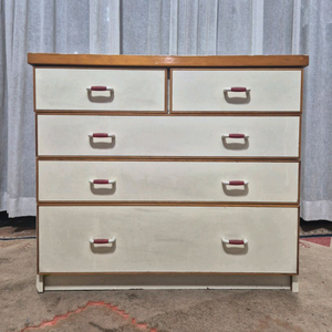 GERMANY 미드센츄리 5D 4단 서랍장