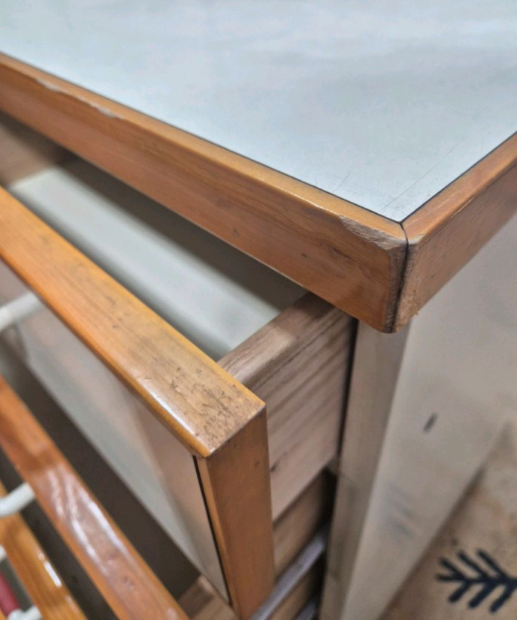 GERMANY 미드센츄리 5D 4단 서랍장 이미지