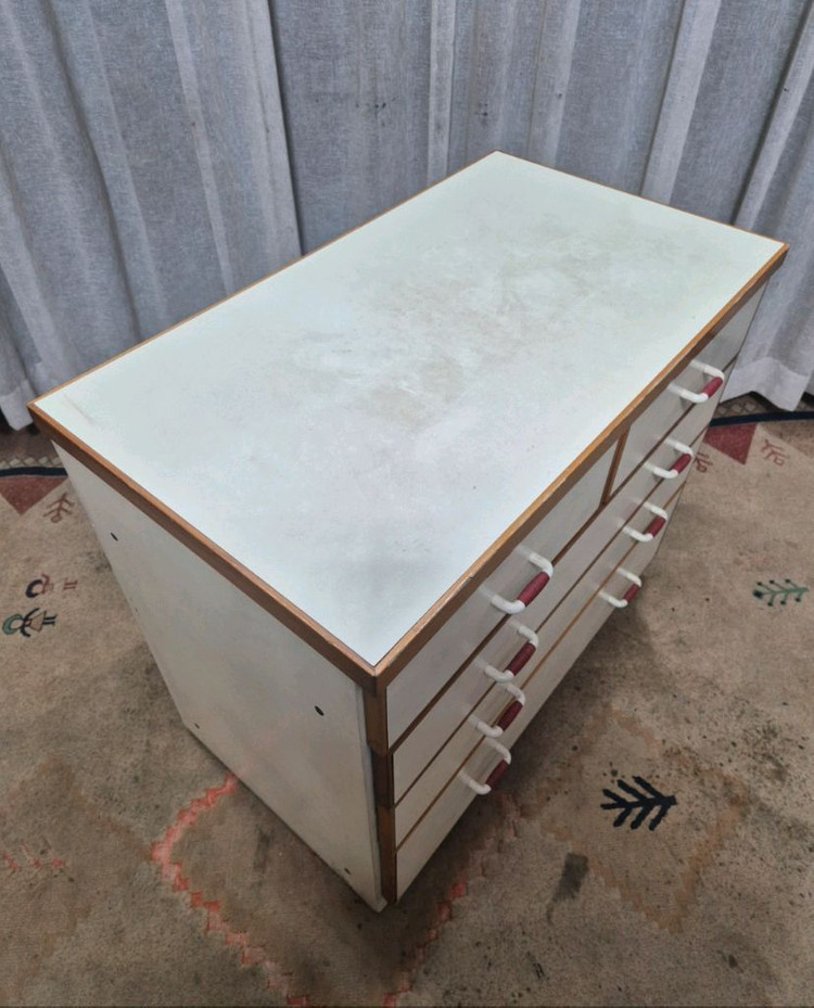 GERMANY 미드센츄리 5D 4단 서랍장 이미지