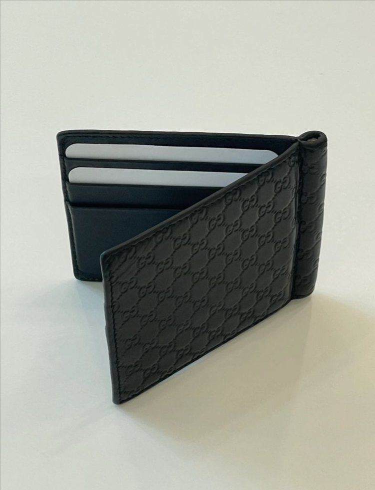 [구찌] 구찌 마이크로시마 머니클립 남성지갑 남자지갑 구찌지갑 이미지