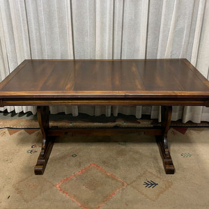 영국 엔틱 원목 다이닝테이블